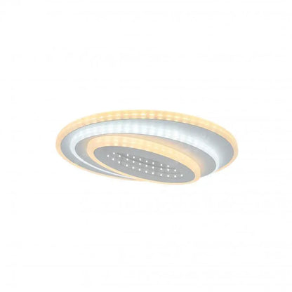 LED полилей NEXA 3D 36W, Овален, Студена/Топла/Неутрална светлина, Бял