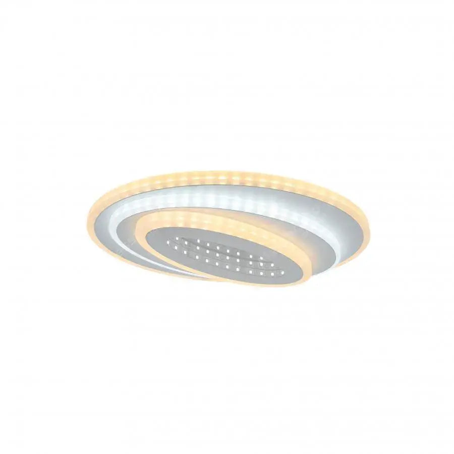LED полилей NEXA 3D 36W, Овален, Студена/Топла/Неутрална светлина, Бял