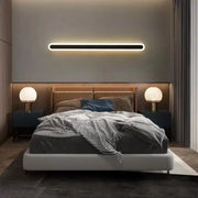 CASSIUS LED полилей, 24W, линеен, студена/топла/неутрална светлина, черни LED полилеи Заглавие по подразбиране Alessandro Design