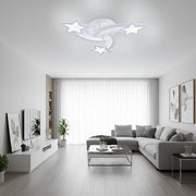 LED полилей с дистанционно управление IPOMOEA 51W, 3 звезди, студена/топла/неутрална светлина, димируем, бял LED полилей с дистанционно управление Заглавие по подразбиране Alessandro Design