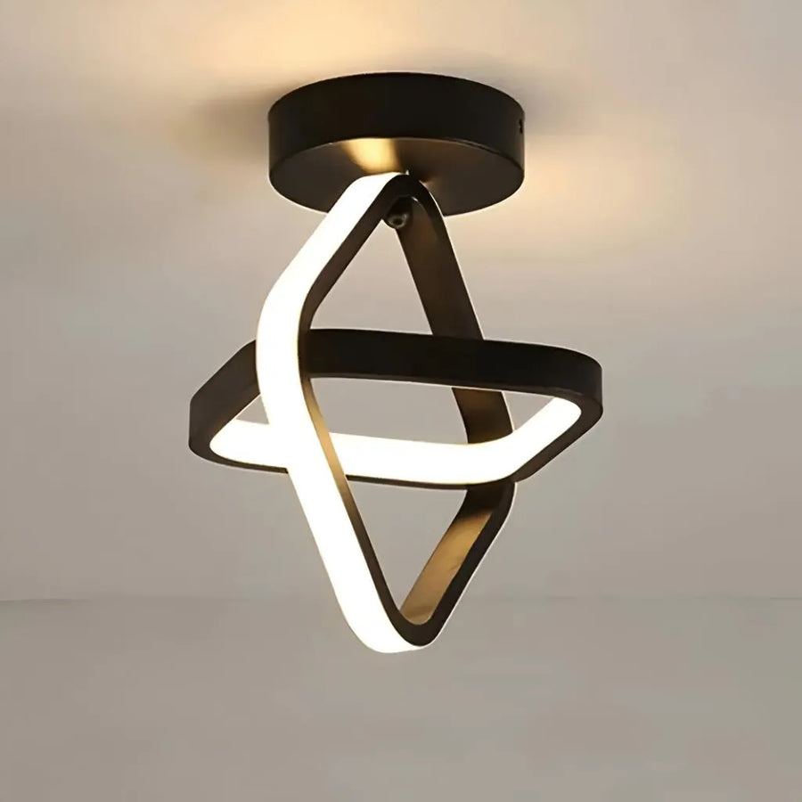 LED полилей VERTEX CUBUS 13W, студена/топла/неутрална светлина, черен LED полилей Заглавие по подразбиране Alessandro Design