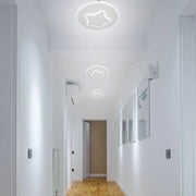 HEATH STEA LED полилей, 35 W, диаметър 20 cm, неутрална светлина, бели апликирани LED полилеи Заглавие по подразбиране Alessandro Design