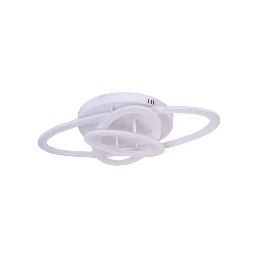 LED полилей с дистанционно управление TIANA 78W, 3 Елипси, Студена/Топла/Неутрална светлина, Димируем, Бял LED полилей с дистанционно управление Default Title Alessandro Design