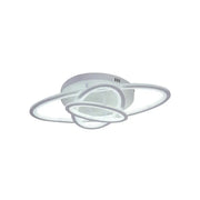 LED полилей с дистанционно управление TIANA 78W, 3 Елипси, Студена/Топла/Неутрална светлина, Димируем, Бял LED полилей с дистанционно управление Default Title Alessandro Design