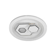 LED полилей KATHLEEN RGB 16W, топла/неутрална светлина, бели апликирани LED полилеи Заглавие по подразбиране Alessandro Design
