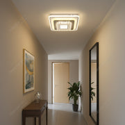 Кристален LED полилей MITA 39W, 20x20cm, Квадрат, Студена/Топла/Неутрална светлина, Бял LED Полилеи Заглавие по подразбиране Alessandro Design