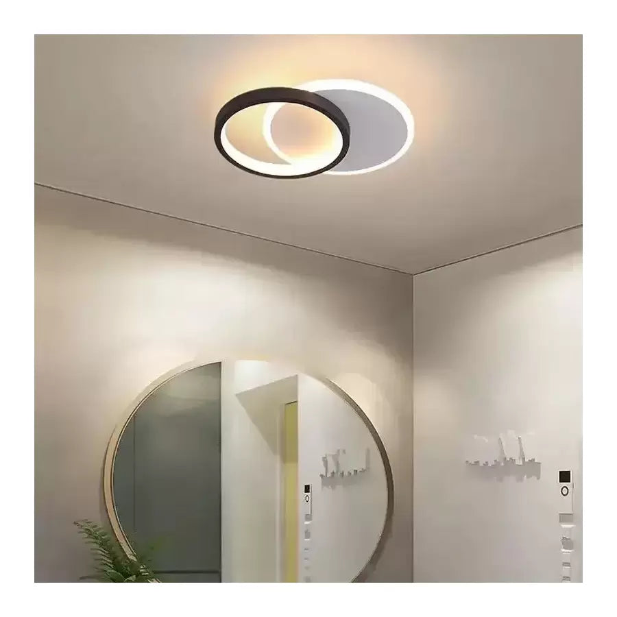 LED полилей MARIO 24W, Студена/Топла/Неутрална светлина Черно Бяло