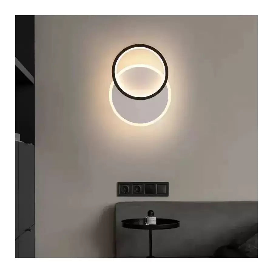 LED полилей MARIO 24W, Студена/Топла/Неутрална светлина Черно Бяло
