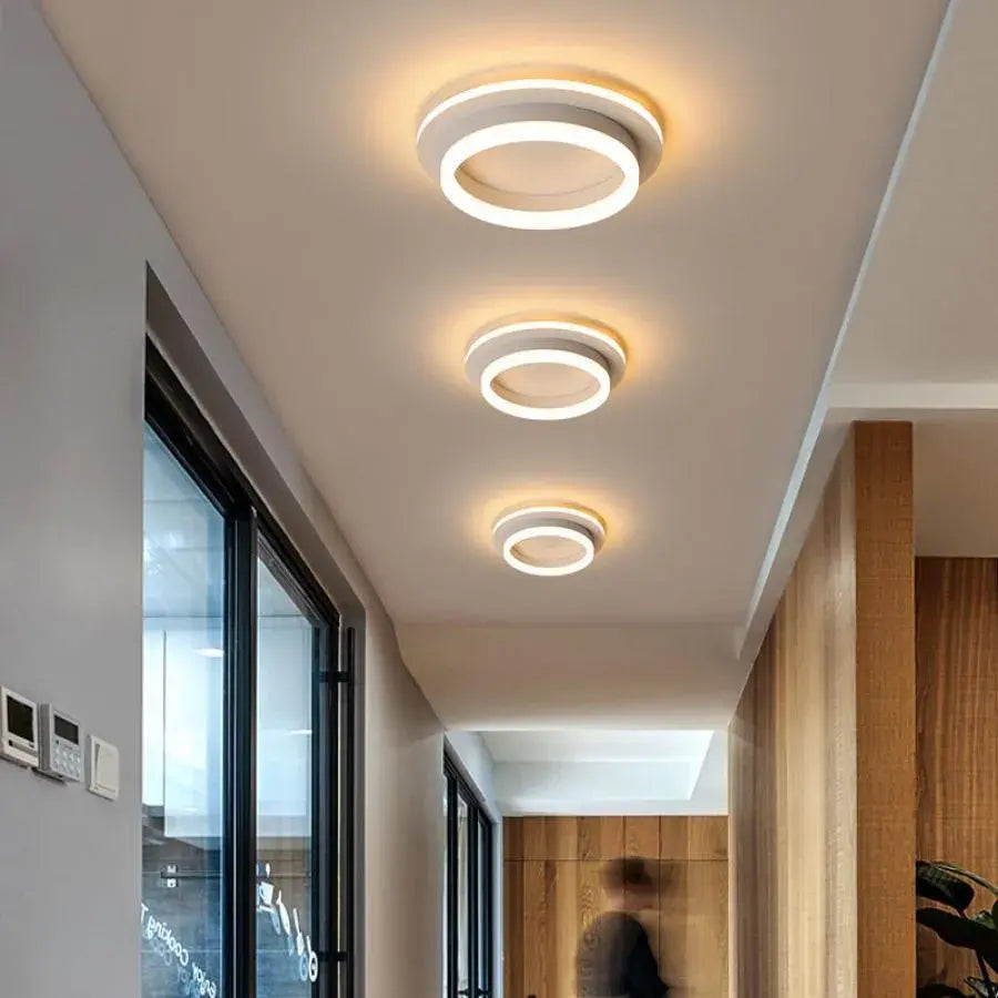 МОДЕРЕН LED полилей 26W, диаметър 20 см, кръгла, студена/топла/неутрална светлина, бели LED полилеи Заглавие по подразбиране Alessandro Design