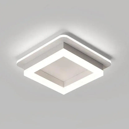 МОДЕРЕН LED полилей 26W, размер 19,5x19,5, квадрат, студена/топла/неутрална светлина, бели LED полилеи Заглавие по подразбиране Alessandro Design