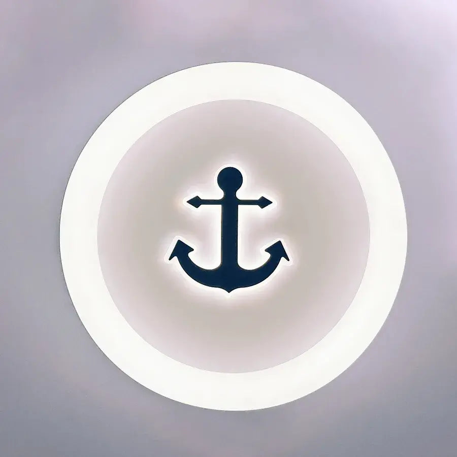 LED полилей NAVY 68W, диаметър 49 см, студена/топла/неутрална светлина, бели детски полилеи Заглавие по подразбиране Alessandro Design