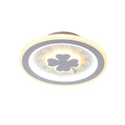 CLOVER LED RGB PINK 24W полилей, Студена/Топла/Неутрална светлина, Бяло Заглавие по подразбиране Alessandro Design