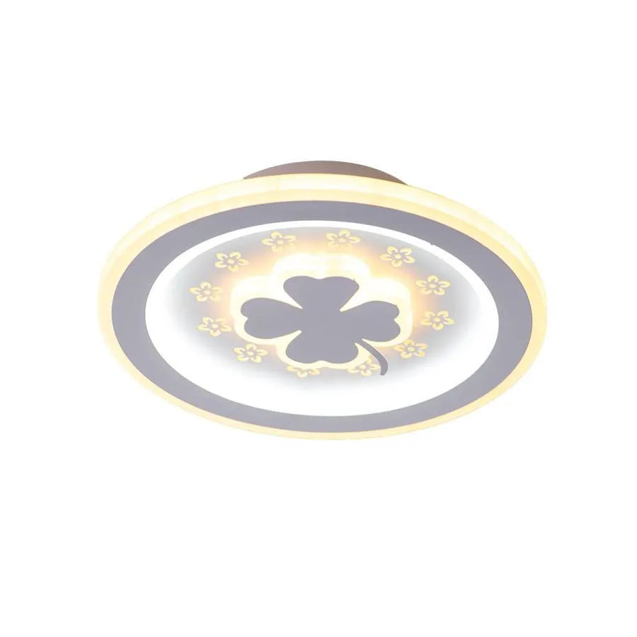 CLOVER LED RGB PINK 24W полилей, Студена/Топла/Неутрална светлина, Бяло Заглавие по подразбиране Alessandro Design