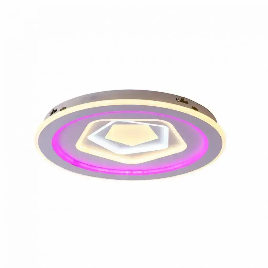 LED полилей с дистанционно управление MEIRA RGB, 180W, Студена/Топла/Неутрална светлина, Димируем, Бял LED полилей с дистанционно управление Default Title Alessandro Design