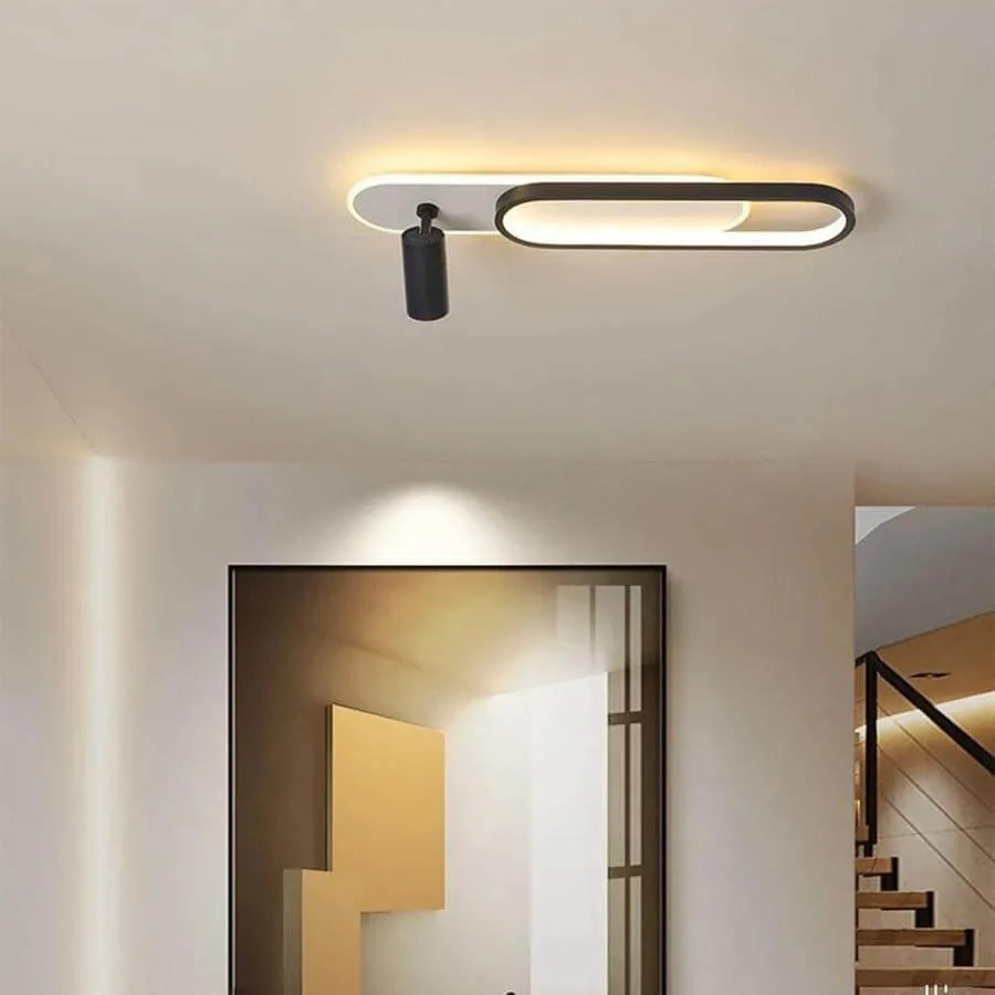 Ruby LED полилей 40W Черно бял LED полилей Заглавие по подразбиране Alessandro Design