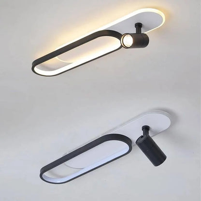 Ruby LED полилей 40W Черно бял LED полилей Заглавие по подразбиране Alessandro Design