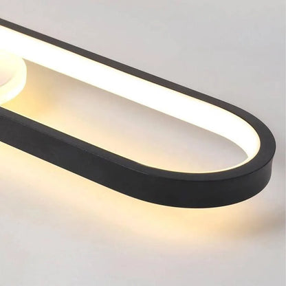 Ruby LED полилей 40W Черно бял LED полилей Заглавие по подразбиране Alessandro Design