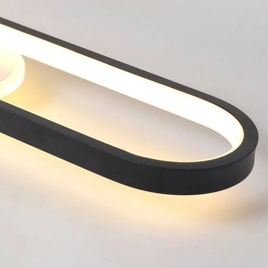 Ruby LED полилей 40W Черно бял LED полилей Заглавие по подразбиране Alessandro Design