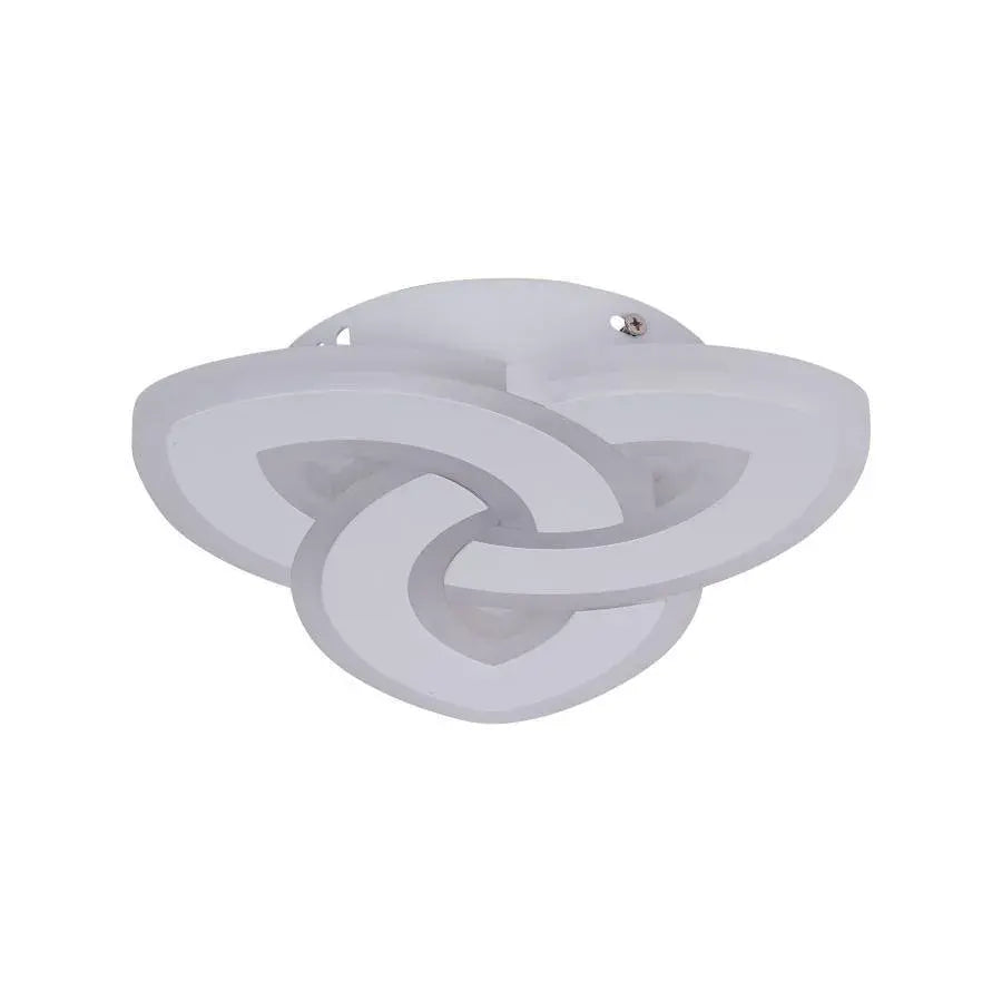 LED полилей SAGEATA 48W, диаметър 20 см, студена/топла/неутрална светлина, бял LED полилей Заглавие по подразбиране Alessandro Design