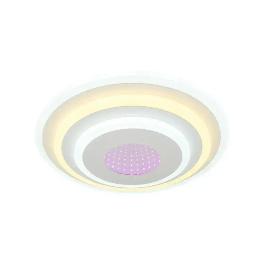 LED полилей NIVARA 3D 20W, диаметър 30 ​​см, студена/топла/неутрална светлина, апликирани в бяло LED полилеи Заглавие по подразбиране Alessandro Design