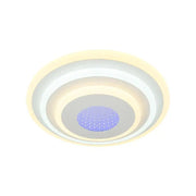LED полилей NIVARA 3D 20W, диаметър 30 ​​см, студена/топла/неутрална светлина, апликирани в бяло LED полилеи Заглавие по подразбиране Alessandro Design