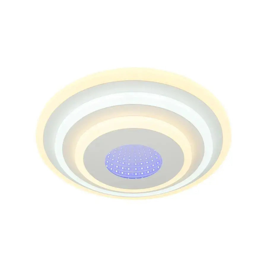 LED полилей NIVARA 3D 20W, диаметър 30 ​​см, студена/топла/неутрална светлина, апликирани в бяло LED полилеи Заглавие по подразбиране Alessandro Design