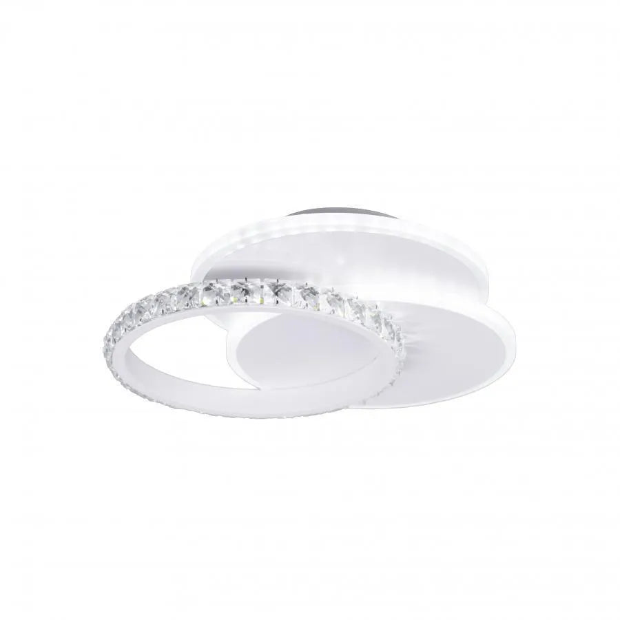 Кристален LED полилей SOFIA 24W, Студена/Топла/Неутрална светлина, Бял LED полилей Default Title Alessandro Design