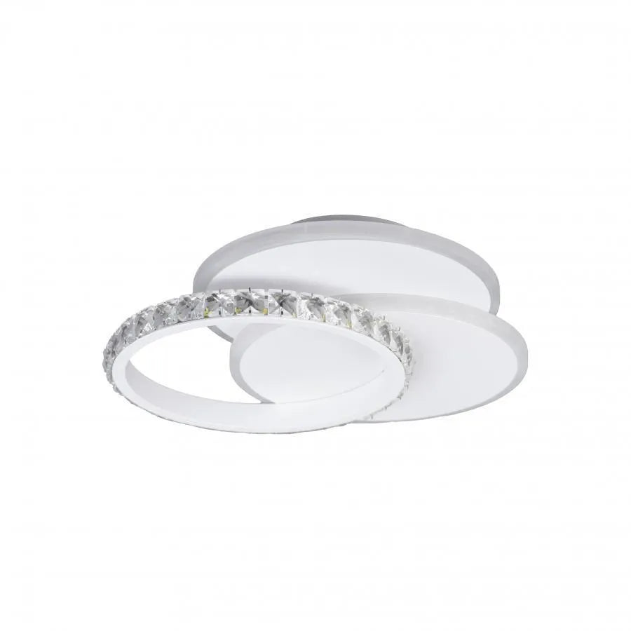 Кристален LED полилей SOFIA 24W, Студена/Топла/Неутрална светлина, Бял LED полилей Default Title Alessandro Design