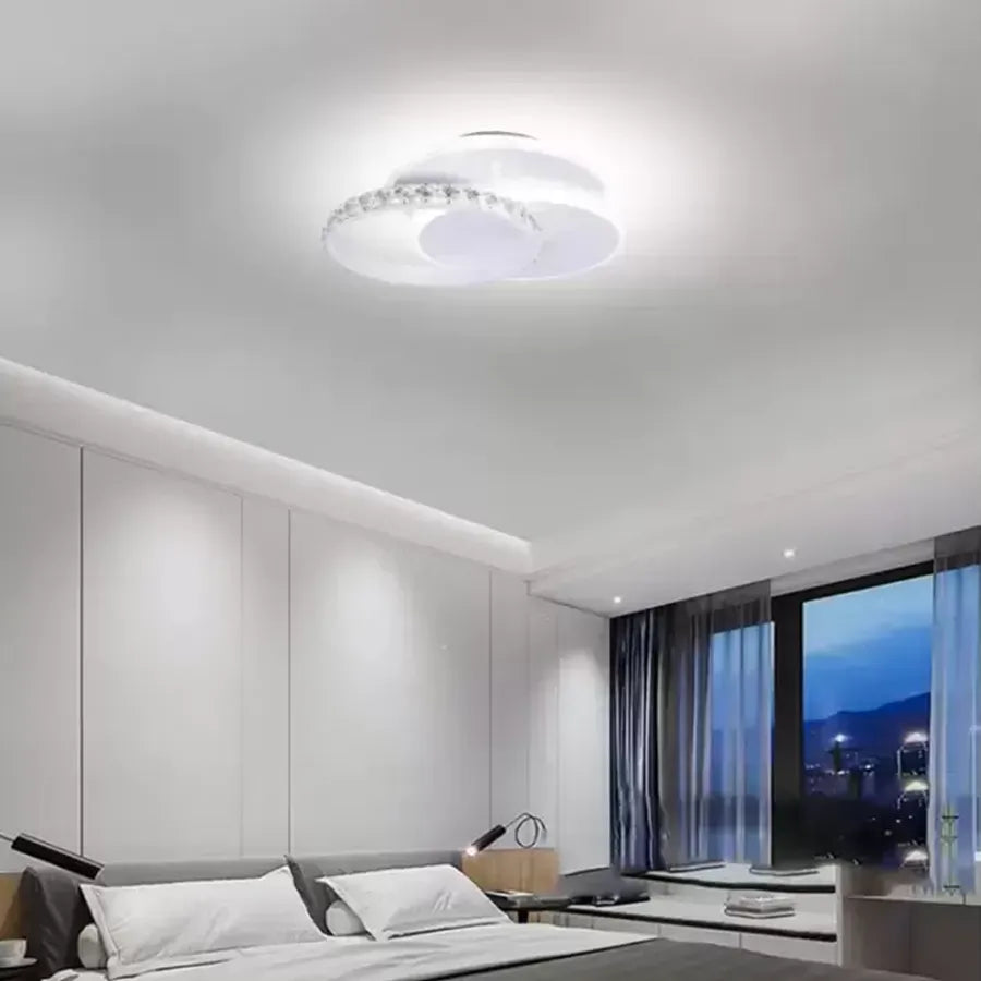 Кристален LED полилей SOFIA 24W, Студена/Топла/Неутрална светлина, Бял LED полилей Default Title Alessandro Design