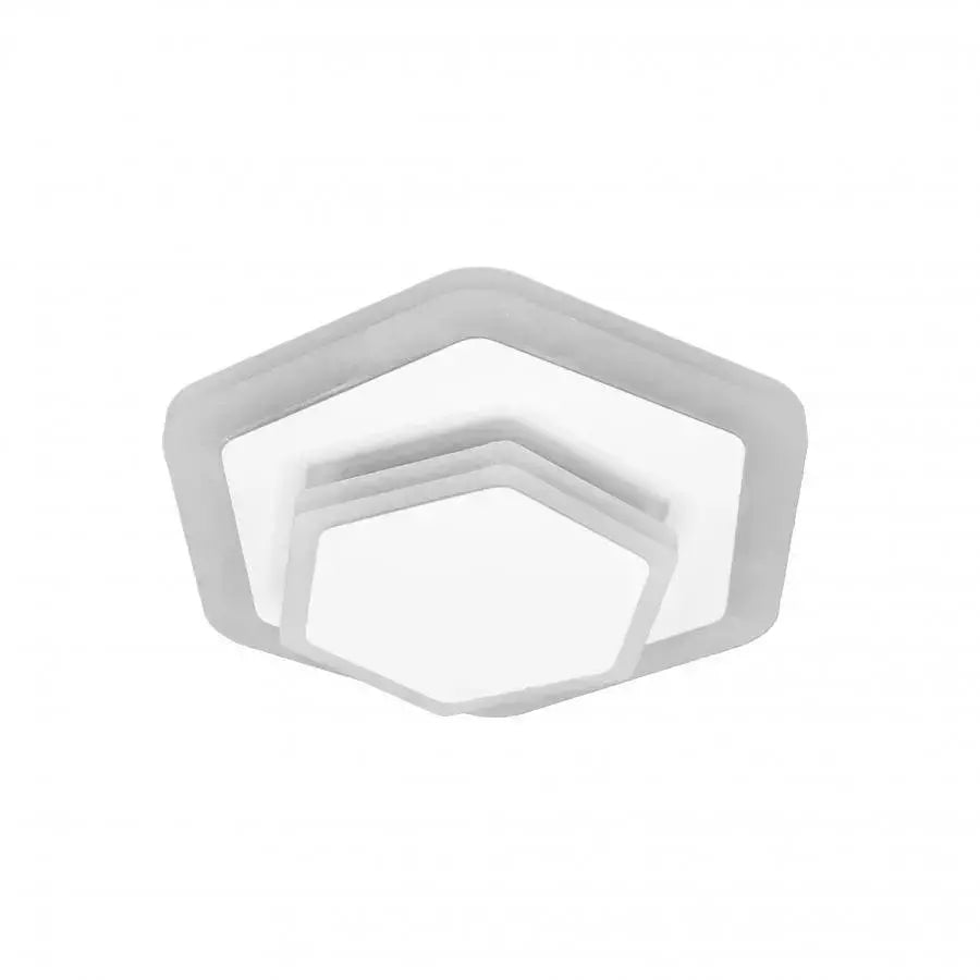 LED полилей SONIA 36W, студена/неутрална светлина, бели апликирани LED полилеи Заглавие по подразбиране Alessandro Design
