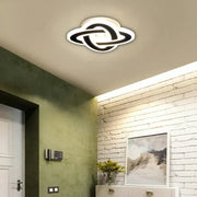 LED полилей CRINELLA 44W, диаметър 23cm, студена/топла/неутрална светлина 3000K/4000K/6000K, черен, метален и акрилен LED полилей Заглавие по подразбиране Alessandro Design