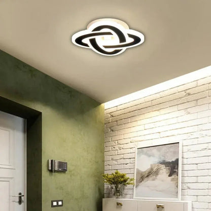 LED полилей CRINELLA 44W, диаметър 23cm, студена/топла/неутрална светлина 3000K/4000K/6000K, черен, метален и акрилен LED полилей Заглавие по подразбиране Alessandro Design