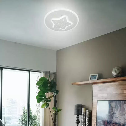 HEATH STEA LED полилей, 35 W, диаметър 20 cm, неутрална светлина, бели апликирани LED полилеи Заглавие по подразбиране Alessandro Design