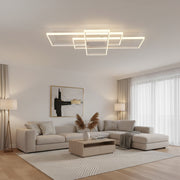 LED полилей с дистанционно управление LANDEN 84W, 3 елемента, студена/топла/неутрална светлина, димируем, бял LED полилей с дистанционно управление Заглавие по подразбиране Alessandro Design