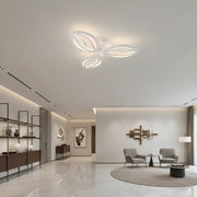 LED полилей с дистанционно управление ORCHID 40W, 3 венчелистчета, студена/топла/неутрална светлина, димиране, бял LED полилей с дистанционно управление Default Title Alessandro Design