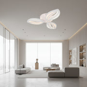 LED полилей с дистанционно управление ORCHID 40W, 3 венчелистчета, студена/топла/неутрална светлина, димиране, бял LED полилей с дистанционно управление Default Title Alessandro Design