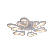 LED полилей с дистанционно управление BLOSSOM 78W, 6 венчелистчета, диаметър 60 см, студена/топла/неутрална светлина, димиране, бял LED полилей с дистанционно управление Default Title Alessandro Design