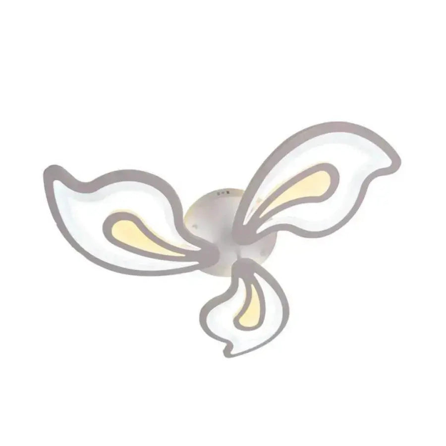 LED полилей с дистанционно управление GLORIOSA 40W, 3 венчелистчета, студена/топла/неутрална светлина, димиране, бял LED полилей с дистанционно управление Заглавие по подразбиране Alessandro Design
