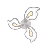LED полилей с дистанционно управление GLORIOSA 40W, 3 венчелистчета, студена/топла/неутрална светлина, димиране, бял LED полилей с дистанционно управление Заглавие по подразбиране Alessandro Design