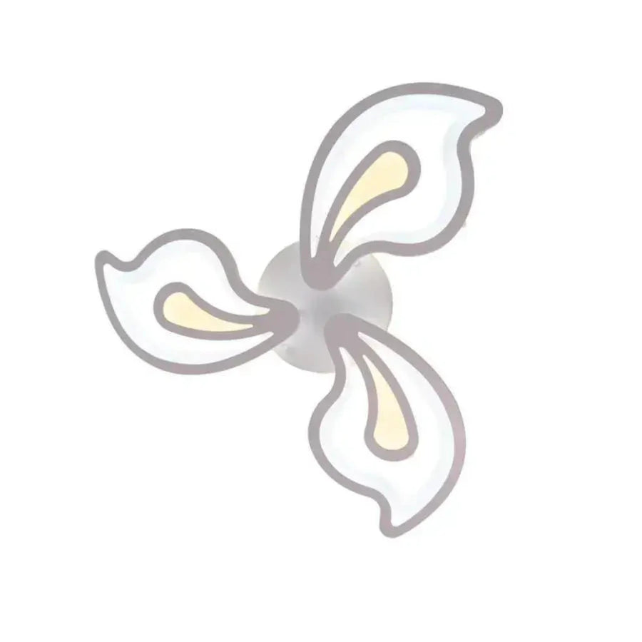 LED полилей с дистанционно управление GLORIOSA 40W, 3 венчелистчета, студена/топла/неутрална светлина, димиране, бял LED полилей с дистанционно управление Заглавие по подразбиране Alessandro Design