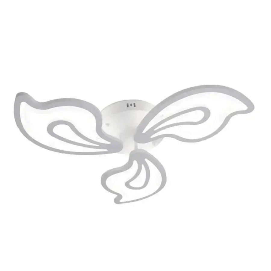 LED полилей с дистанционно управление GLORIOSA 40W, 3 венчелистчета, студена/топла/неутрална светлина, димиране, бял LED полилей с дистанционно управление Заглавие по подразбиране Alessandro Design