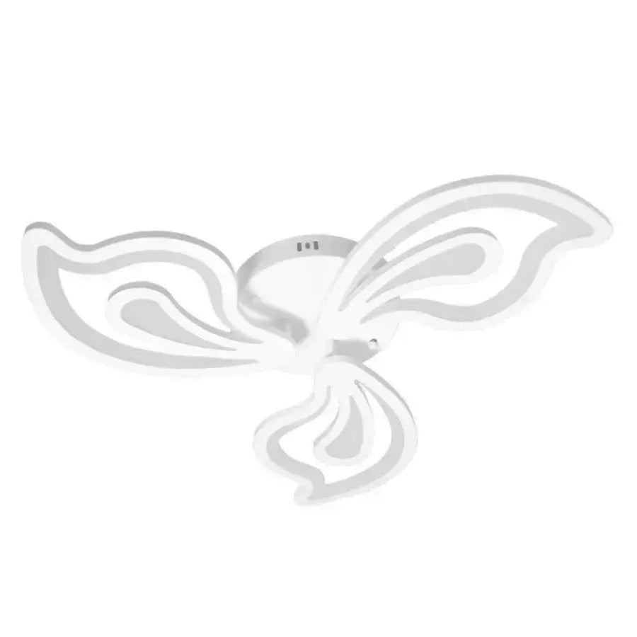 LED полилей с дистанционно управление GLORIOSA 40W, 3 венчелистчета, студена/топла/неутрална светлина, димиране, бял LED полилей с дистанционно управление Заглавие по подразбиране Alessandro Design