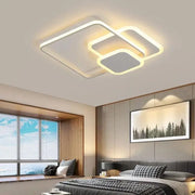 LED полилей с дистанционно управление ANEMONA 75W, 3 квадрата, студена/топла/неутрална светлина, димируем, бял LED полилей с дистанционно управление Default Title Alessandro Design