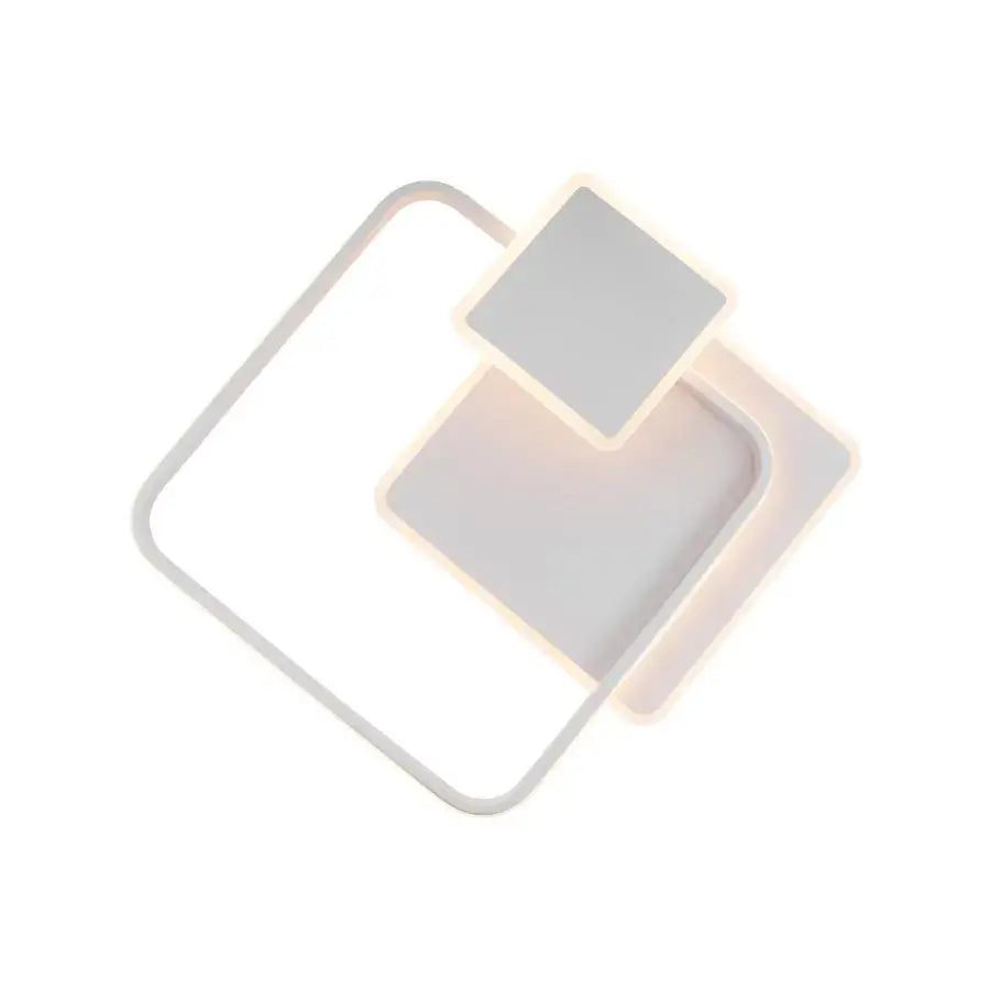 LED полилей с дистанционно управление ANEMONA 75W, 3 квадрата, студена/топла/неутрална светлина, димируем, бял LED полилей с дистанционно управление Default Title Alessandro Design