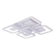 LED полилей с дистанционно управление FELIX 119W, 5 квадрата, студена/топла/неутрална светлина, димируем, бял LED полилей с дистанционно управление Default Title Alessandro Design