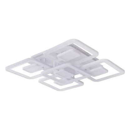 LED полилей с дистанционно управление FELIX 119W, 5 квадрата, студена/топла/неутрална светлина, димируем, бял LED полилей с дистанционно управление Default Title Alessandro Design