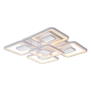 LED полилей с дистанционно управление FELIX 119W, 5 квадрата, студена/топла/неутрална светлина, димируем, бял LED полилей с дистанционно управление Default Title Alessandro Design