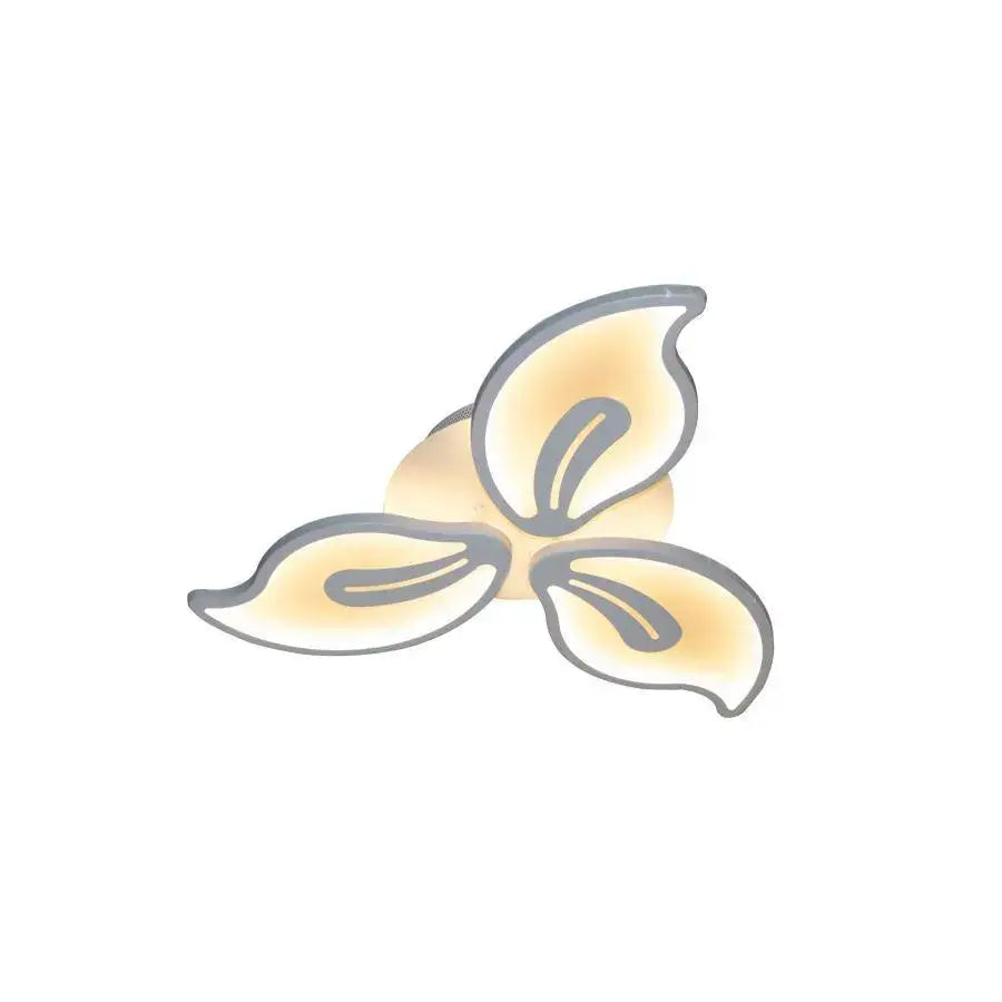 LED полилей с дистанционно управление JASMINE 44W, 3 венчелистчета, студена/топла/неутрална светлина, димиране, бял LED полилей с дистанционно управление Заглавие по подразбиране Alessandro Design