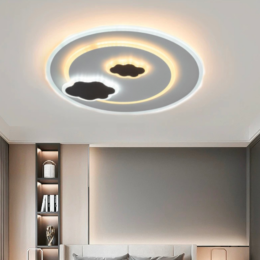 LED полилей NOOR 22W, студена/топла/неутрална светлина, бели LED полилеи Заглавие по подразбиране Alessandro Design
