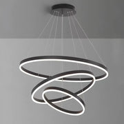 LED висящ полилей PAGANO 95W, Студена/Топла/Неутрална светлина, Черен, Регулируема височина Модерни полилеи Заглавие по подразбиране Alessandro Design